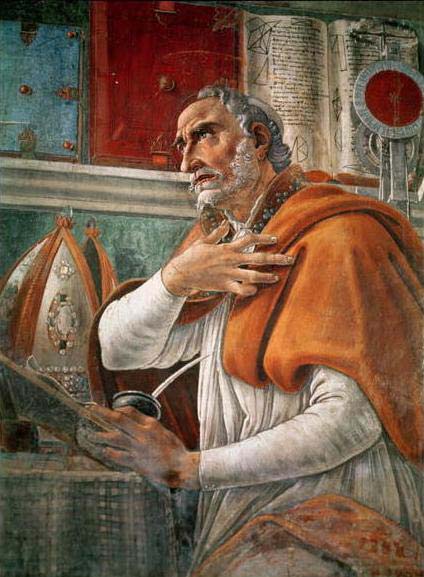 Happy feast day of St Augustine, theologian, Bishop and Doctor of the church. Much studied by A Level RE students. 
"The world is a book, and those who do not travel read only a page"
