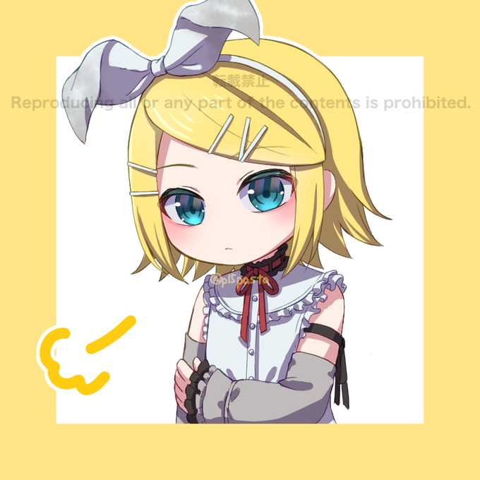 8月毎日投稿29日目!ツンツンニーゴリン#prsk_FA #鏡音リン 