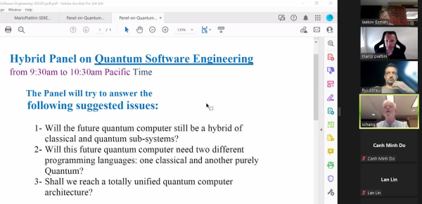 aQuantum_SW's tweet photo. @MarioPiattini , aQuantum CRO, delivered the keynote "Quantum Software Engineering: Practical Challenges" at the #SEKE (Software Engineering and Knowledge Engineering) 2023 International Conference last month.  
#QuantumSoftwareDevelopment https://t.co/LjhbGkd0k9 https://t.co/1hQKguyDqN