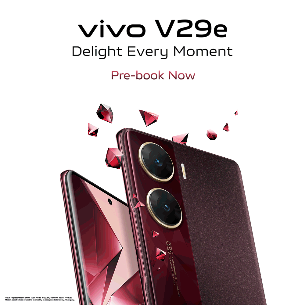 _MySmartPhone's tweet photo. Yess! #TheMasterpiece is finally here. And you can now #DelightEveryMoment of yours by pre-booking now!. Guess what, you're getting a 10% cashback too. 

Know more: https://t.co/YKbbYRXT8J

#vivoV29e  #ThePortraitMasterpiece #TheDesignMasterpiece https://t.co/cGA5hLNaga