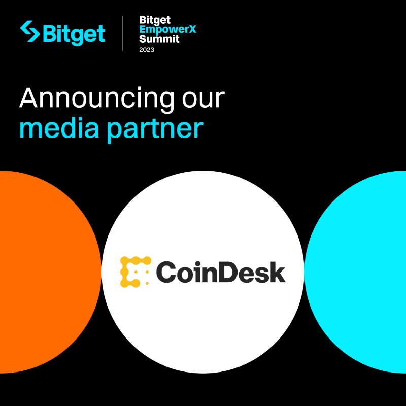 bitget's tweet photo. 👏 We’re thrilled to have @Coindesk on board as an official media partner!

📣 They’ll be providing coverage of our event at #BitgetEmpowerXSummit.

🎫 Get your tickets here 👇