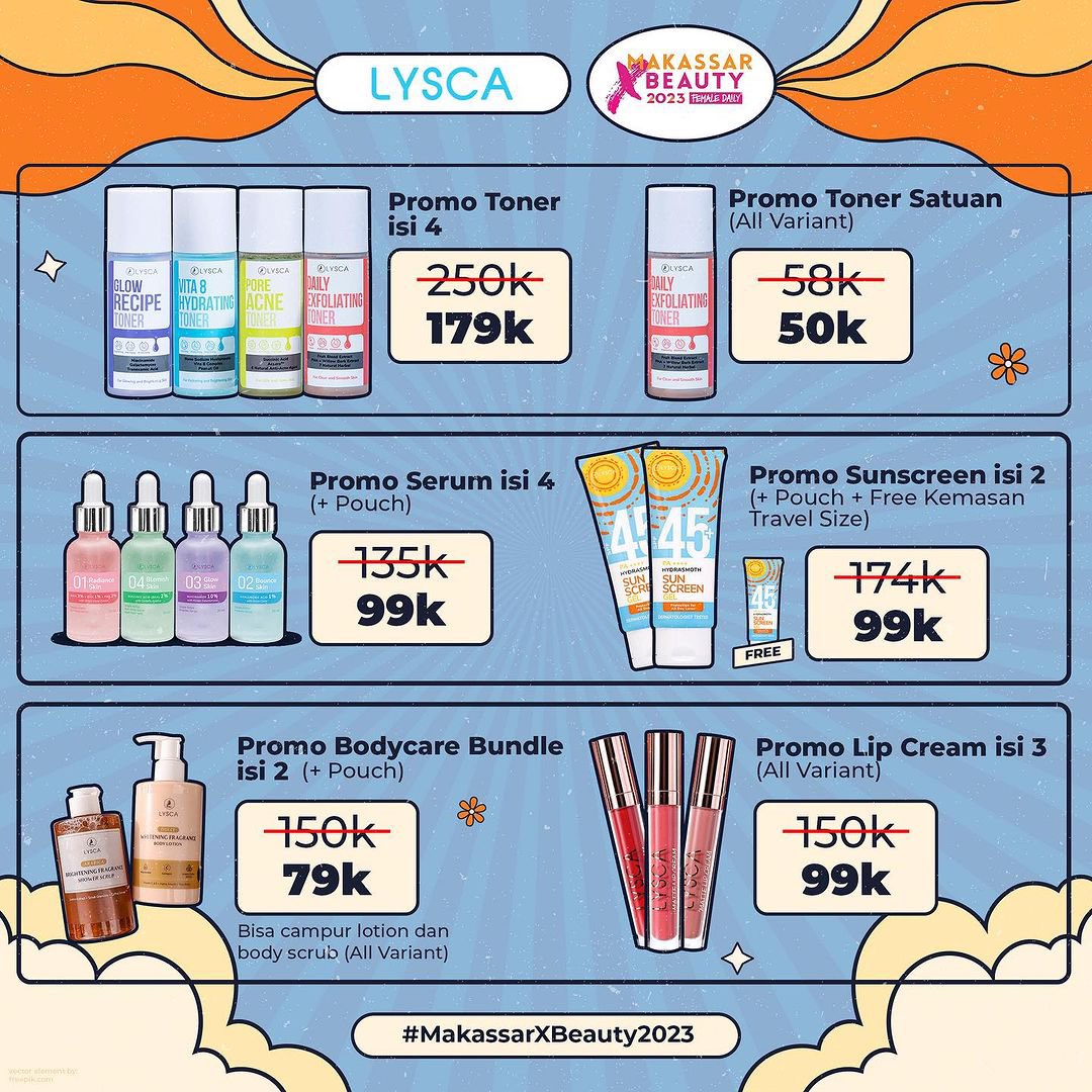 jirakitind's tweet photo. Lysca price list~ 

#makassarxbeauty #jastipmakassarxbeauty https://t.co/ZlHY1Ikatp