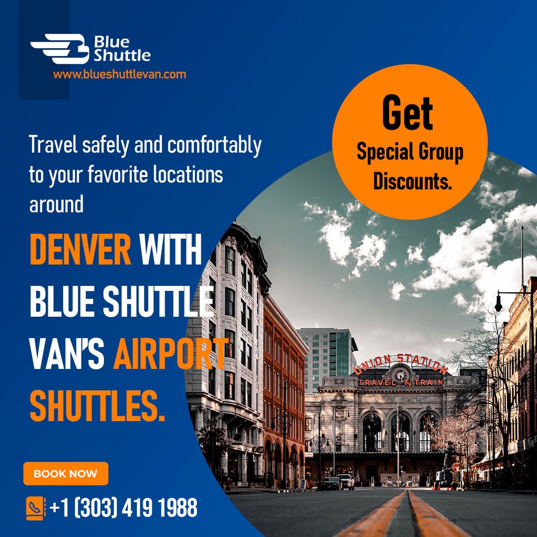 Easy and affordable airport shuttle service in Denver. Book your ride today for hassle free commute from DIA to/from your favorite locations. #colorado #DIA #denverairportshuttles #travelcolorado #fortcollins #airportshuttleservice #coloradosprings #Laramie #pueblo #wellingtonco