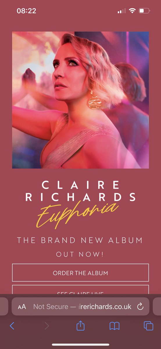 Caddieman18's tweet photo. This is what I’ve been waiting for from @_ClaireRichards . Driving from Leeds to Cardiff listening to this album was very fun. https://t.co/BVXX0bDQVD