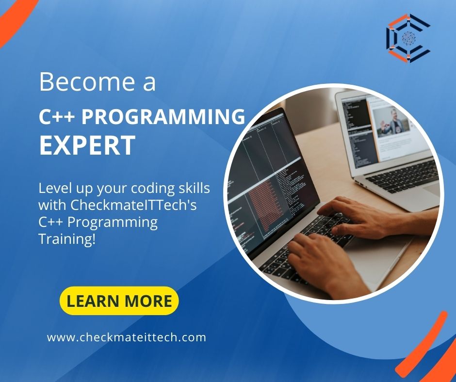 checkmateittec1's tweet image. Mastering the art of C++ programming with CheckmateITTech! 🚀🔍 Unraveling the secrets of elegant code and unleashing the power of innovation. 💻🔥
#CppGuru #CheckmateITTech #CodeMastery