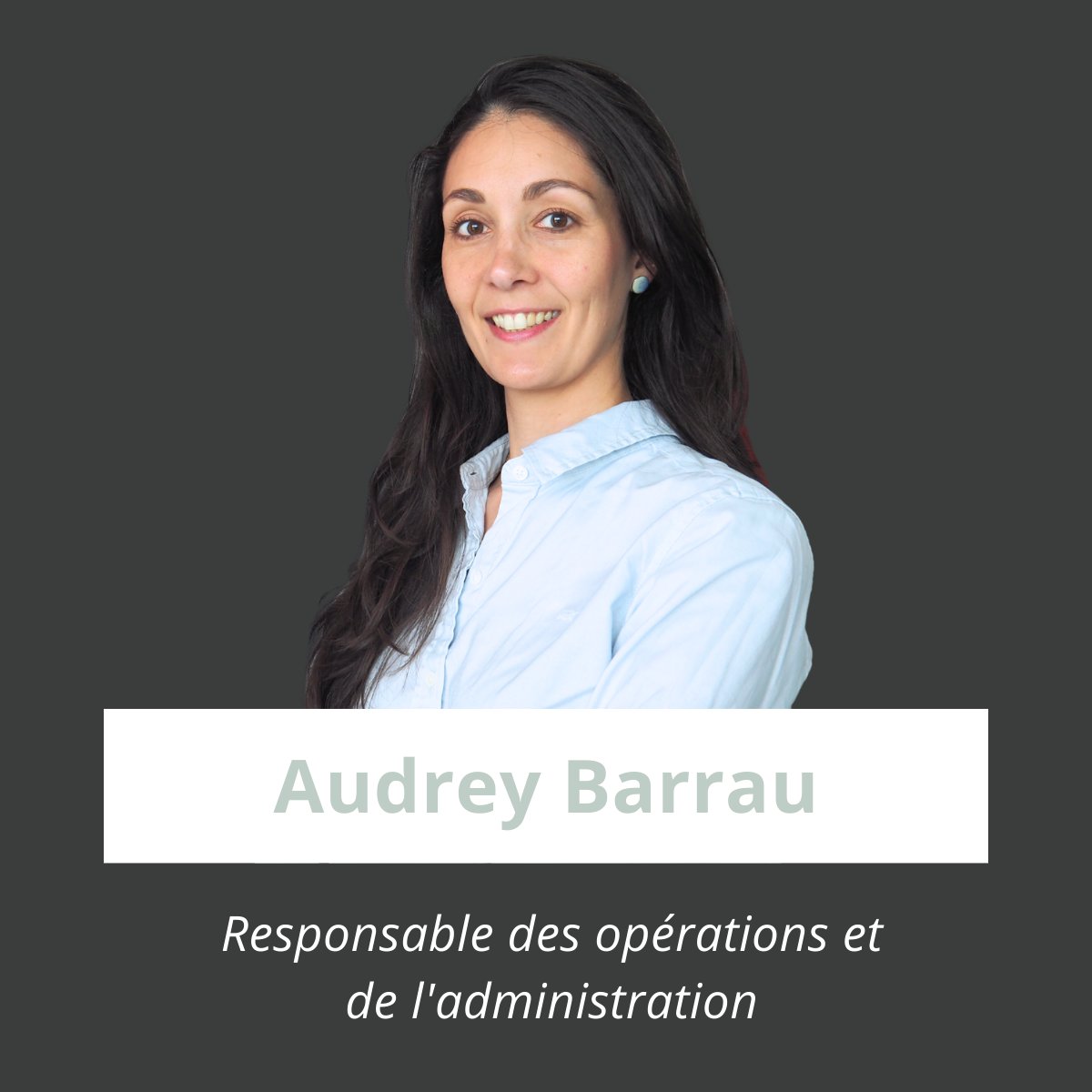 Anyosfr's tweet photo. [COLLABORATRICE]  

On vous présente Audrey, qui fait partie de notre équipe toulousaine.  

Elle nous a rejoint en septembre 2021 en tant que Responsable des opérations et de l'administration.👇

 #ANYOS #collaborateur #ingénieur #equipe https://t.co/Egg0yiioAg