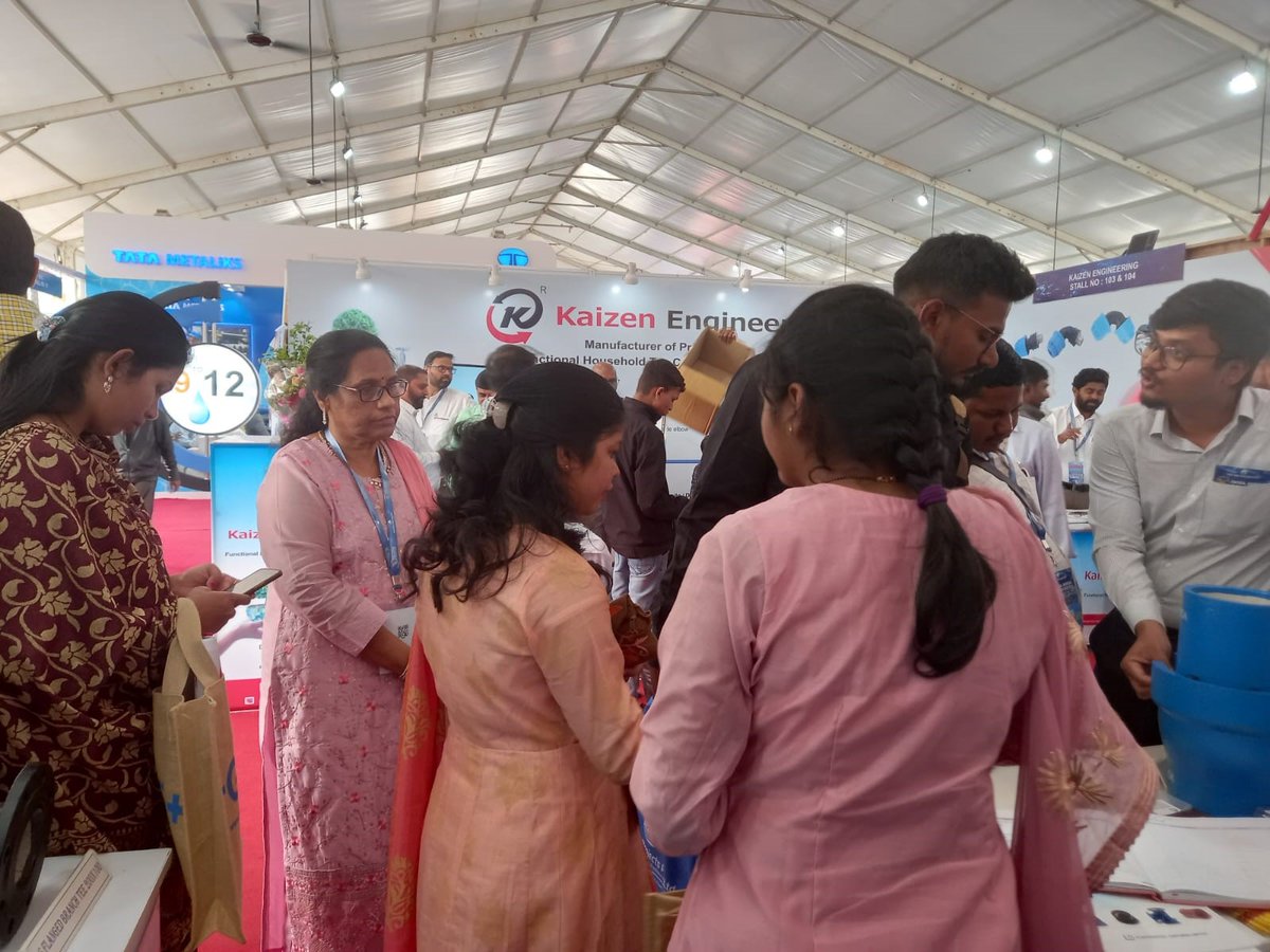 ElectrosteelG's tweet photo. #IMPORTANTUPDATE
.
#ElectrosteelCastingsLtd showcased their #RestraintJoint at the 55th #IWWAConvention in Pune, attracting over 200 delegates' interest. 
Onward, forward! 
.
https://t.co/E9tVOTqQot 
#25YearsofDIPipes #DuctileIronPipes #DIFittings https://t.co/I6W5BiuQnf