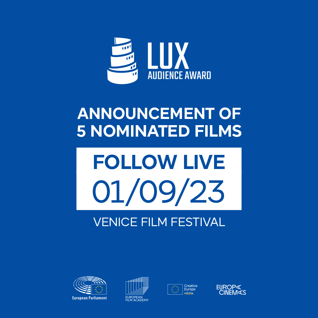 ArtCinemaDay's tweet photo. Watch the announcement of the five nominated films for the LUX Audience Award 2024 live from Venice Film Festival: https://t.co/1gUR32Aorf
😍What European films are you betting on? Let us know in the comments.
#LUXAudienceAward #EuropeanCinema #EuropeanFilms @luxaward https://t.co/d4tg4D8kry