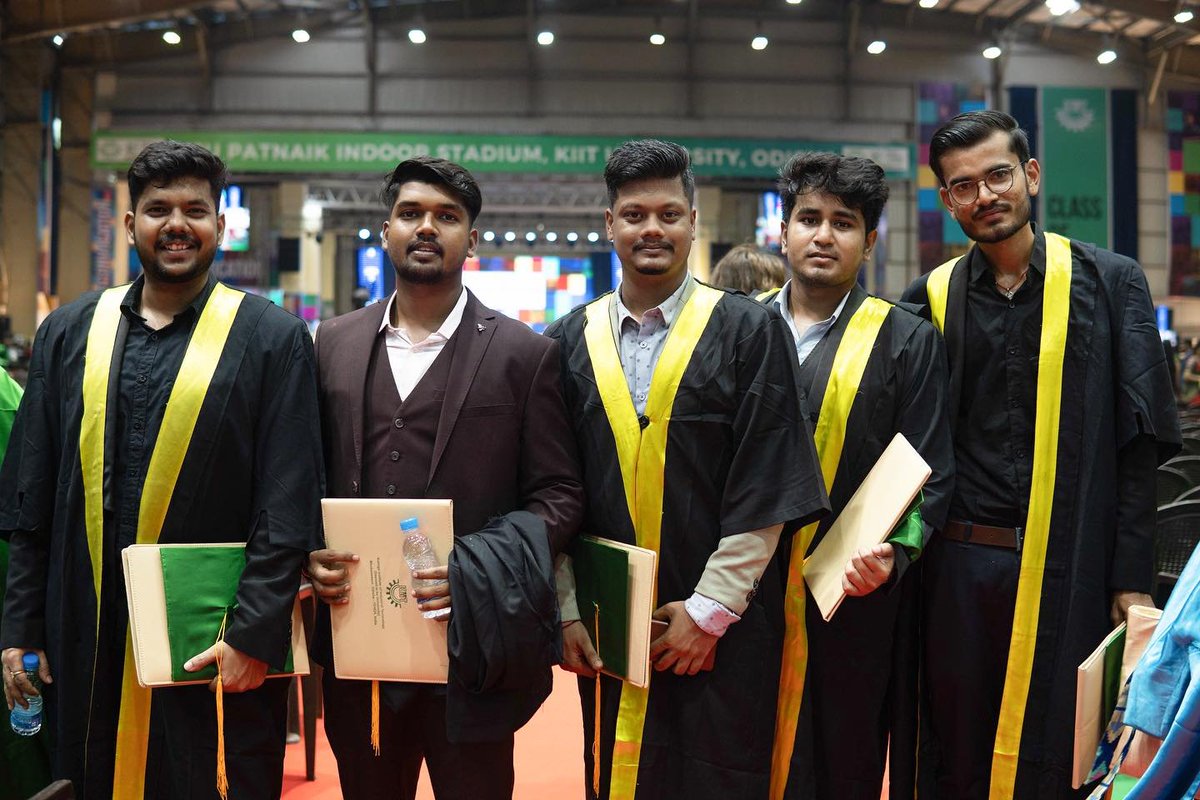 KIITUniversity's tweet photo. Relive the epic moments from #KIITConvocation 2023. Get ready for a nostalgic rollercoaster!
#KIIT #Convocation #Classof2023 #KIITians https://t.co/cANuOKEQKa