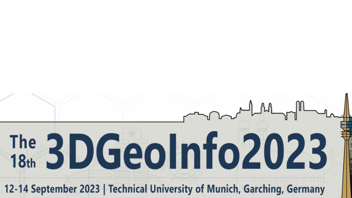 Urban Digital Twins is co-organised by <a href="/muenchen/">München</a> &amp;  <a href="/TU_Muenchen/">TU München</a>  🇩🇪!

Join us at the 18th International 3DGeoInfo conference in Munich from 12-14 Sept 2023.

Explore the latest on city landscapes, research &amp;  standardisation 👇sparcs.info/.../internatio…