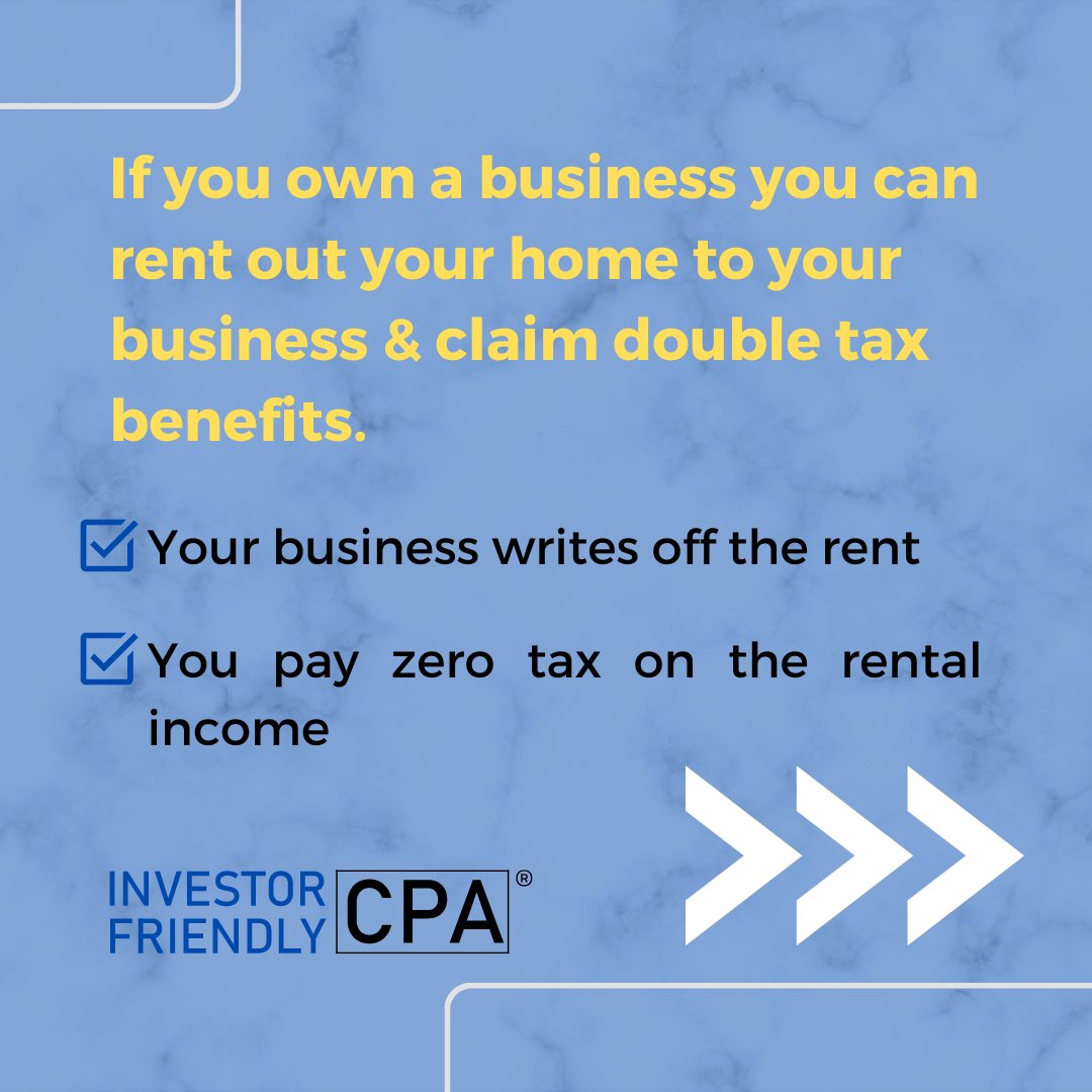 I_F_CPA's tweet photo. Say goodbye to the ordinary and embrace the extraordinary with Augusta Rule for Real Estate!🌟🔑
Contact us:
🌐: https://t.co/Ynje8jzWmo
☎️: 1-800-522-6091
📧: info@investorfriendlycpa.com

 #taxes #cpa #investorfriendlycpa #realestate #investor #finance #taxplanning #AugustaRule https://t.co/cDNrWxQmz7