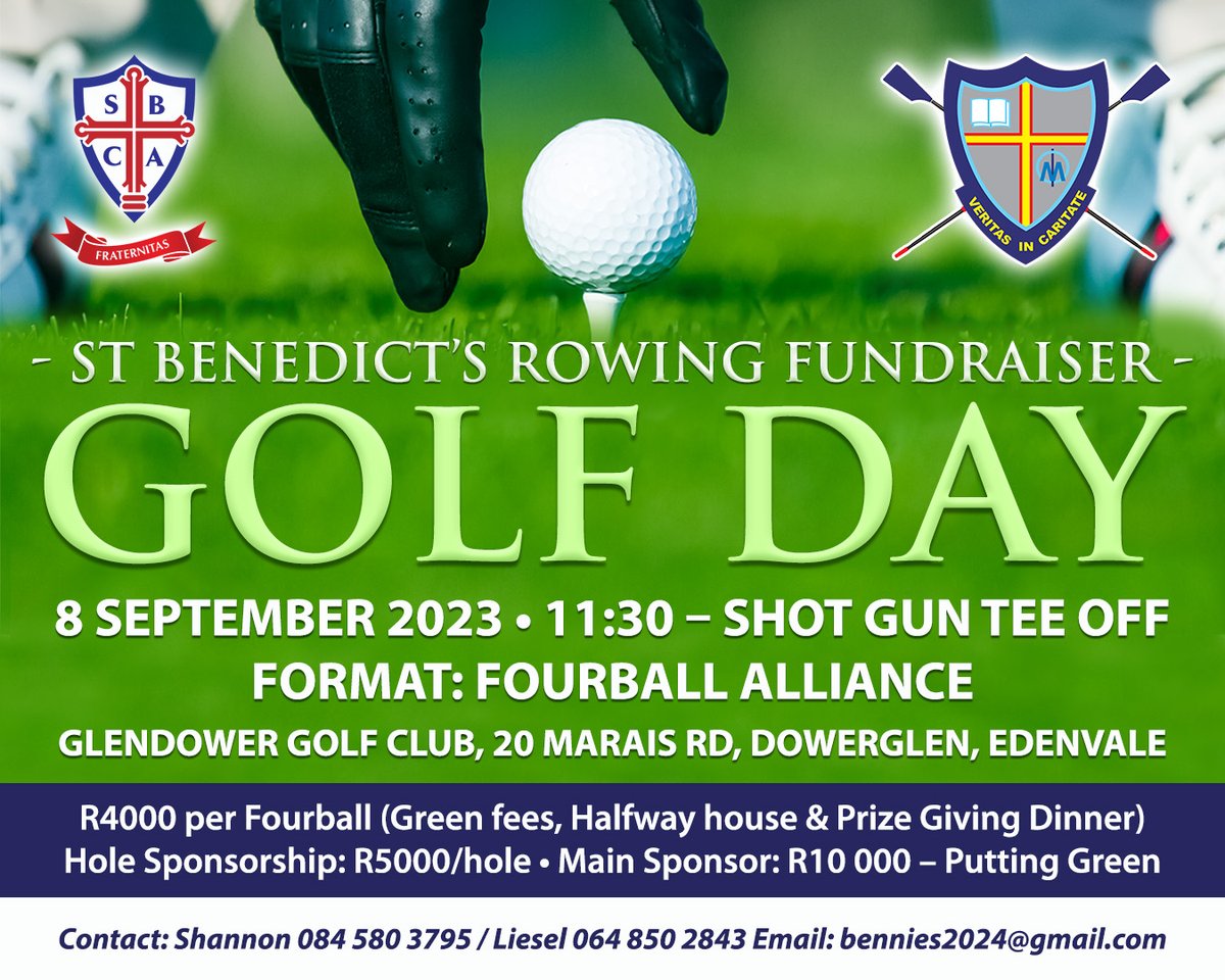 A reminder that our #Homecoming2023 activities start on the 8th of September with a golf day 💙⛳️ Looking forward to seeing some of our Alumni join us!