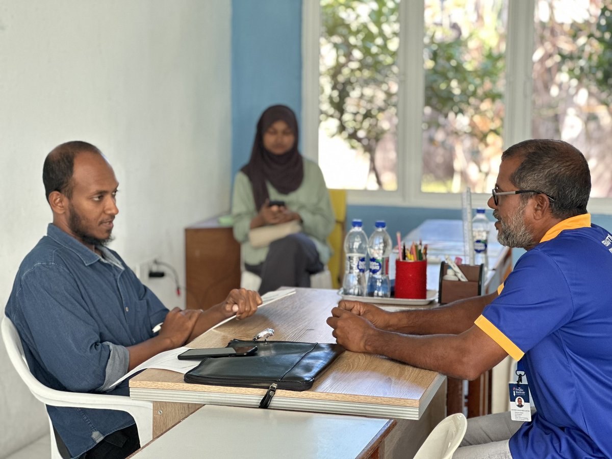 FenakaInstitute's tweet photo. Snapshots of MNSDA Assessment for National Certificate 3 in Sewerage System Operations and
Maintenance course batch 1 at S. Hithadhoo 

#fenakainstitute
#TeamFenaka https://t.co/RhLc1V9dJ5