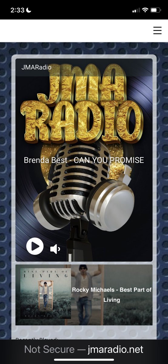 Thank you JMARadio for playing me!  #radio “Can You Promise” jmaradio.net 🎶 🥰 <a href="/JosiePassantino/">Josie Passantino-Boone</a>