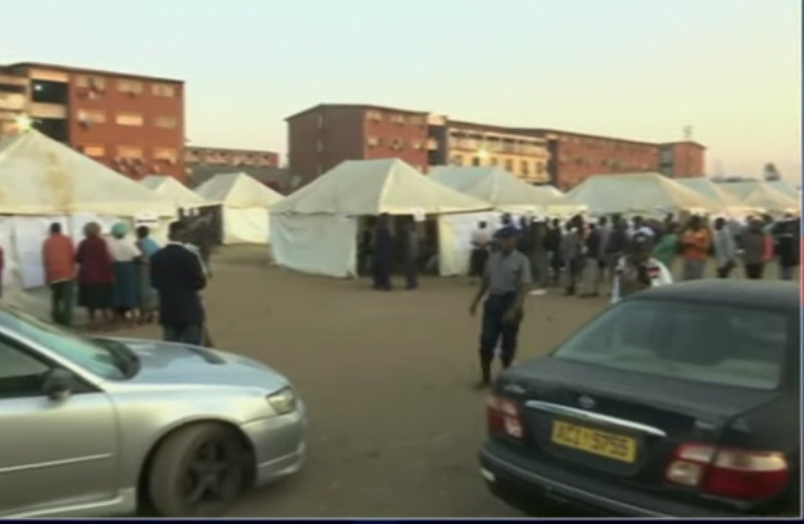 Zimbabwean President Emmerson Mnangagwa has been re-elected as president. But, the opposition has already rejected the results. 
How do these events affect South Africa? <a href="/aletvr/">Alet van Rensburg</a> <a href="/LynetteFrancis1/">Lynette Francis-Puren</a>
<a href="/EulineReid/">Euline Reid</a>
<a href="/vaniavdh/">Vania van der Heever</a> <a href="/SABC_2/">SABC_2</a> <a href="/SABCNews/">SABC News</a>