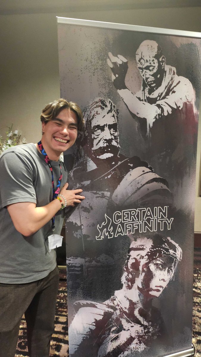 Had a blast at Gamescom! Trying out an original FPS from Certain Affinity to wrap up the event was absolutely amazing. My huge smile hugging their poster says it all. 

Catching up with old friends and making new ones was great. Keep an eye out for my follow-up emails!

#Gamescom
