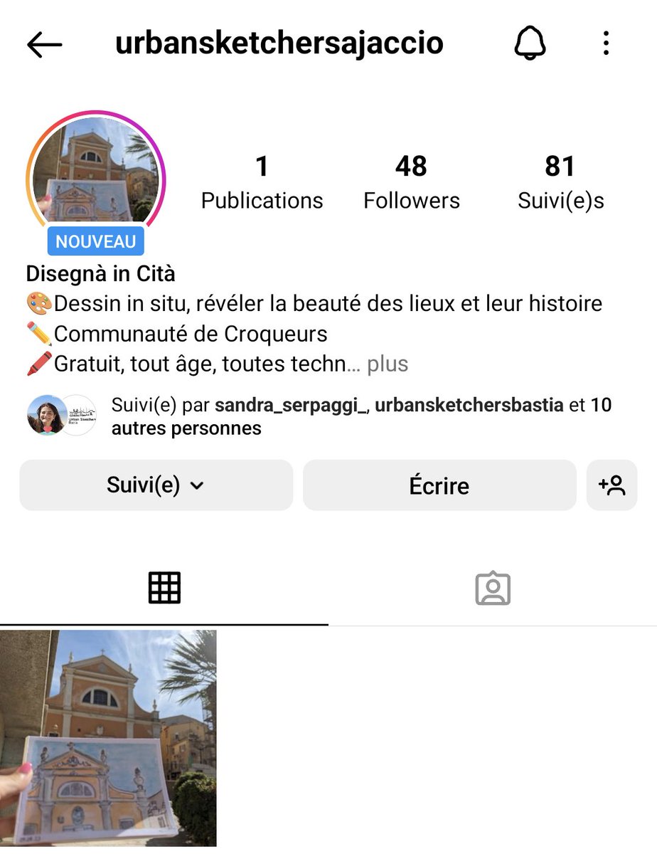 JulieLeidier's tweet photo. Le groupe de croqueurs des villes d'#ajaccio a sa page #instagram 
Allez la suivre pour découvrir les prochains rendez-vous, les rencontres prévues, les dessins #insitu
#urbansketchers #corsedusud #draw #drawings https://t.co/esIqk1E0xS