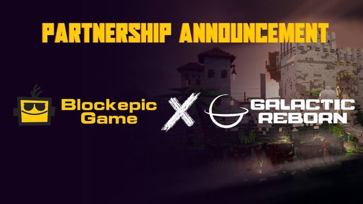 GalacticReborn's tweet photo. 💥 BREAKING NEWS! 💥 @GalacticReborn and @BlockepicGame have teamed up to shake up the gaming world!

BlockEpic's user-generated gaming platform where users can create games by assembling bricks gaming experience.

This partnership is a match made in blockchain heaven! https://t.co/esiH4OOghL