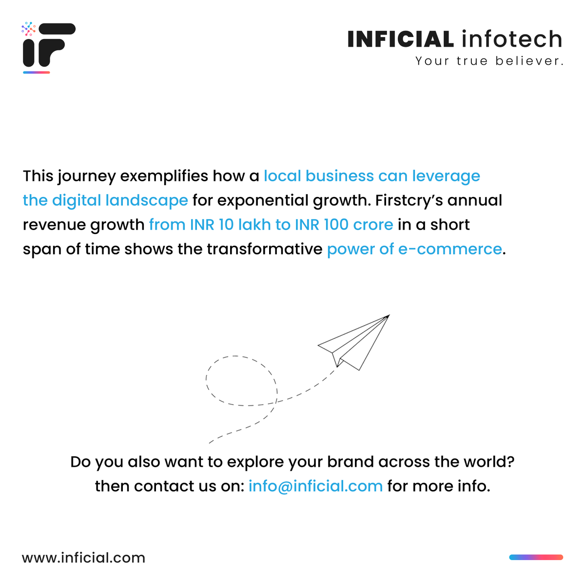 inficial's tweet photo. Check out how Firstcry grew revenue from INR 10 lakhs to INR 100 crores through digitalization.
.
.
.
.
.
.
.
#ECommerceBoost #OnlineSuccess #firstcry #businesscasestudy #ecommerce #shoppingonline #webdevelopment #digitalmarketing #technology #software #webdesign #seo https://t.co/g0EevnEMDJ