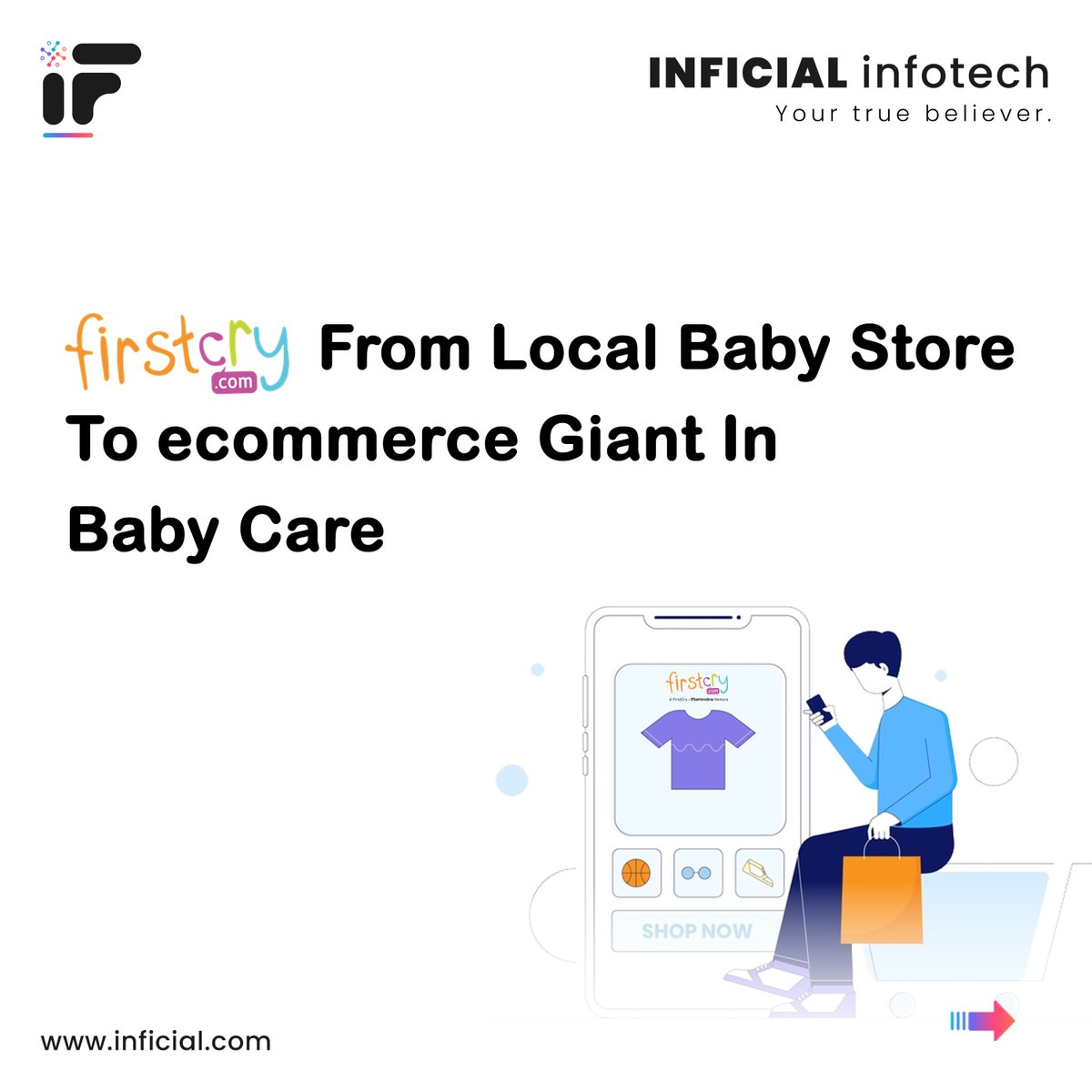 inficial's tweet photo. Check out how Firstcry grew revenue from INR 10 lakhs to INR 100 crores through digitalization.
.
.
.
.
.
.
.
#ECommerceBoost #OnlineSuccess #firstcry #businesscasestudy #ecommerce #shoppingonline #webdevelopment #digitalmarketing #technology #software #webdesign #seo https://t.co/g0EevnEMDJ
