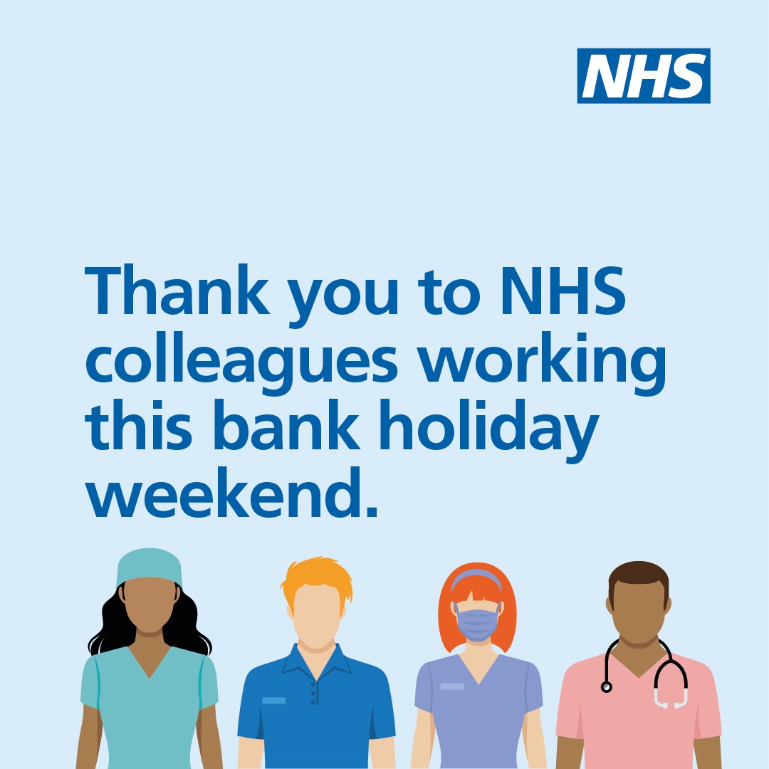 LPFTNHS's tweet photo. A big THANK YOU to NHS colleagues working this bank holiday π #WeAreLincsNHS #LincsTogether https://t.co/V0BqwIEbc3