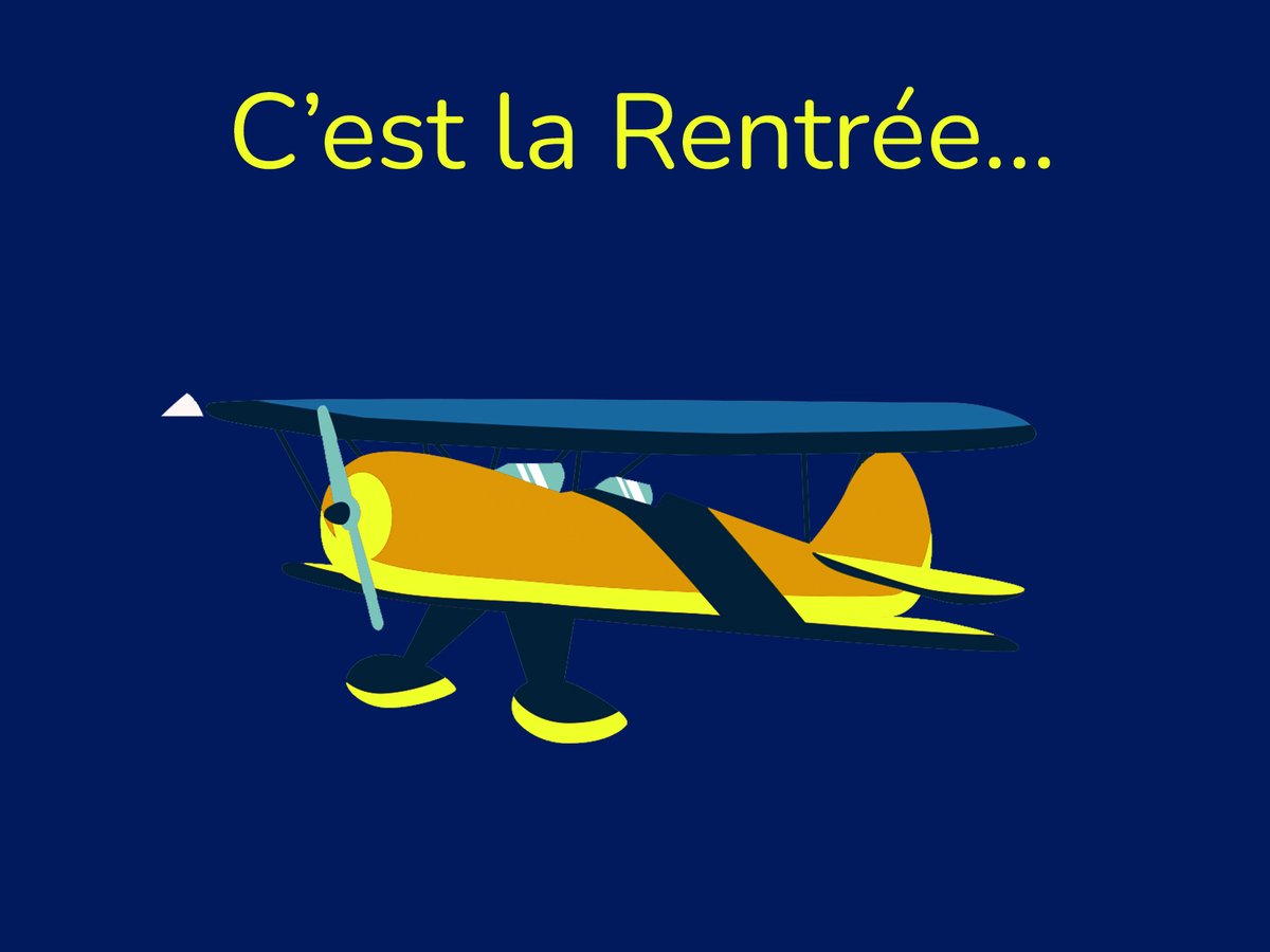 🖥️📚 c'est la rentrée, retrouvez les offres d'emplois &gt;&gt; aero-centre.fr/emplois-stages/