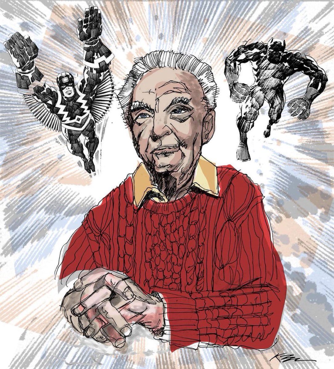 “I feel my characters are valid, my characters are people, my characters have hope. Hope is the thing that'll take us through.” Happy Birthday, JACK KIRBY!
There would be no Marvel Comics without JK!