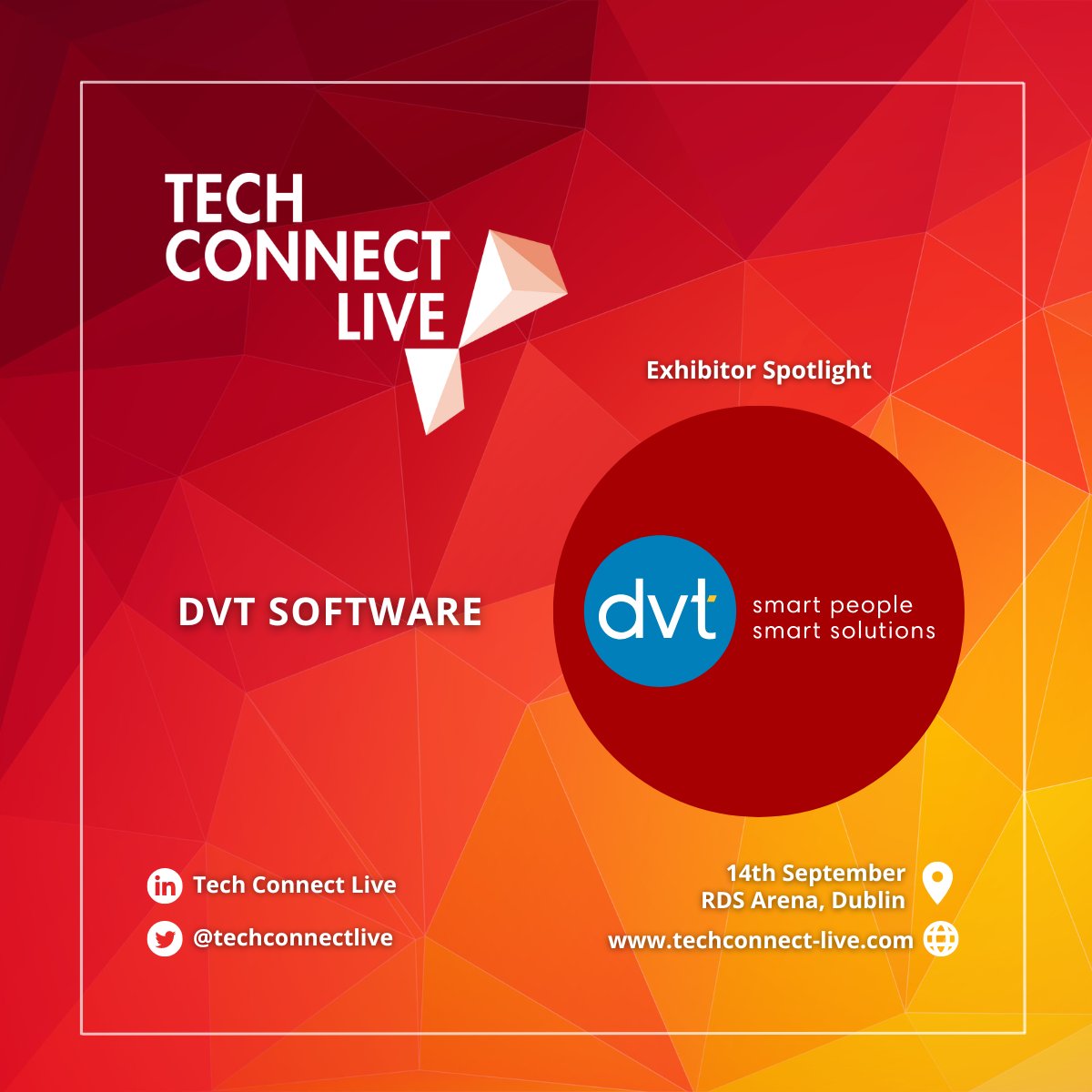 techconnectlive's tweet photo. Talk to our esteemed exhibitor, @DVTSoftwareUK (@DVTSoftware), at Tech Connect Live on September 14th, 2023, at RDS Arena, Dublin! 

Register now to secure your spot 🎟️ : https://t.co/R42gChFl0r  

#TechConnectIRE #TechConnectLive https://t.co/ee6RE9QvIA