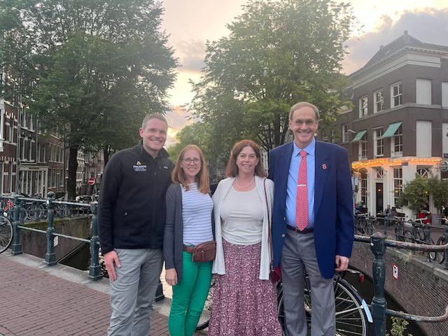 Lovely night out with good friends in Amsterdam! @rblument1 @WendyPost9 @mleucker @CiccaroneCenter