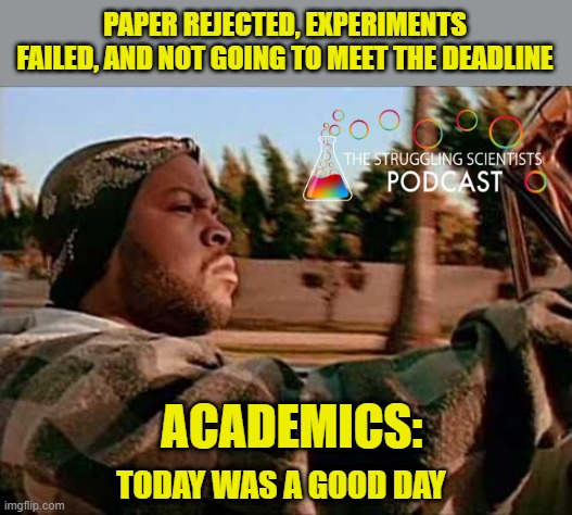 TheStrugglingS4's tweet photo. Thug (PhD) life 

Do you remember your worst day of the PhD? https://t.co/1iZ99wZvut