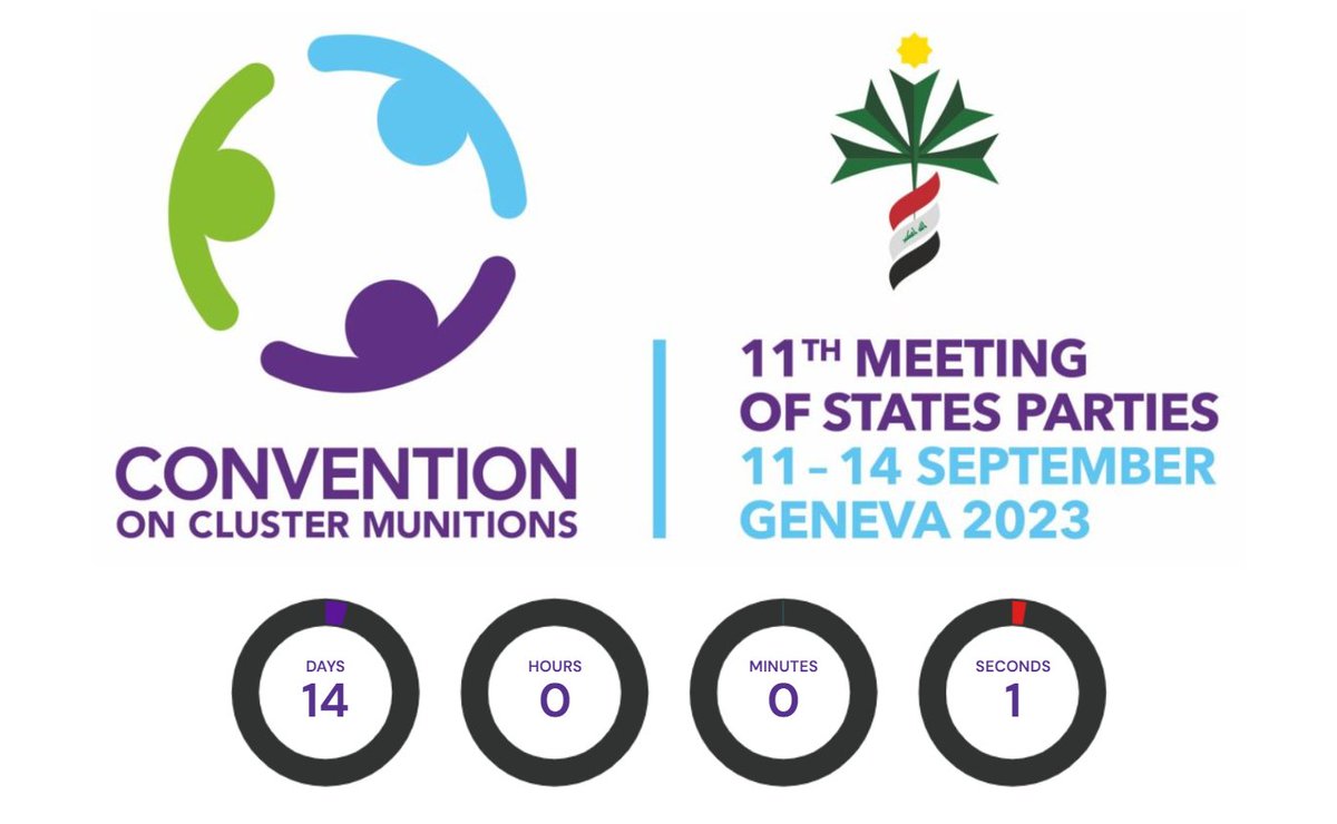 ISUCCM's tweet photo. Only 14 days left before the #CCM11MSP. A review of #LausanneActionPlan implementation will be taking place at the #11MSP. Click here to download #LAP booklet: https://t.co/gfjQfHxxgR
@IraqinGeneva https://t.co/ke0bTqjHv7