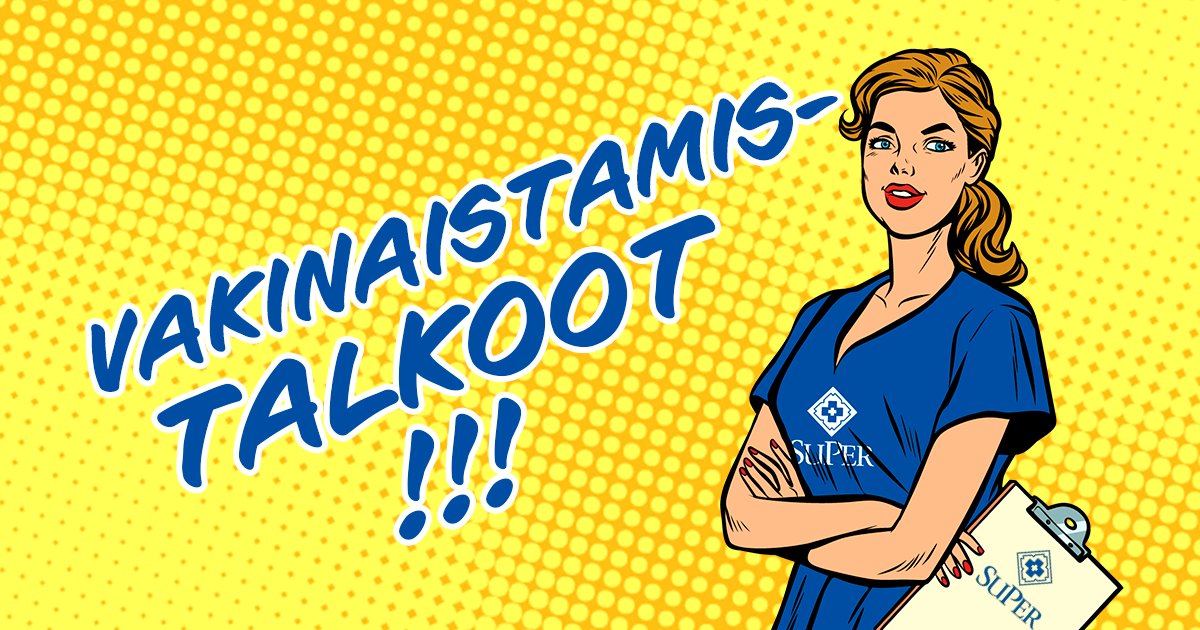 SuPerLiitto's tweet photo. 📣 Laittomat määräaikaisuudet on kitkettävä hoito- ja vaka-aloilta! SuPer käynnistää kampanjan laittomasti määräaikaisten työsuhteiden vakinaistamiseksi. #Vakinaistamistalkoot on syytä pitää ennen kuin työntekijän suojaa lainsäädännössä heikennetään.
▶️ https://t.co/hyK28L6Vsq https://t.co/BWhAmIa4km