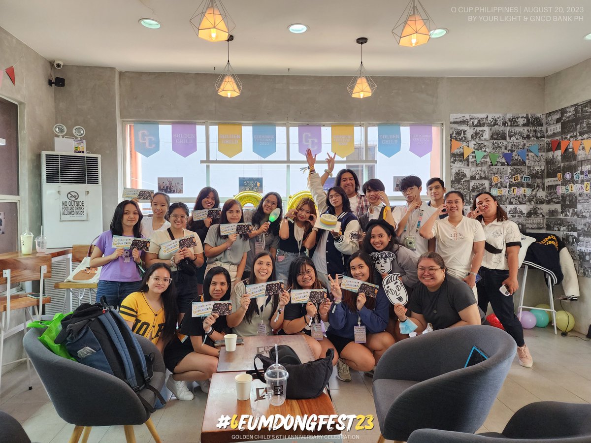 🏅GEUMDONG UNIVERSITY FESTIVAL🏅

Happy 6th Anniversary <a href="/GoldenChild/">GoldenChild (골든차일드)</a> ! 🎳 Together with Goldenness from the Philippines, we celebrated this milestone with you! Let's continue walking on the golden flowery path~✨

#6EUMDONGFEST23 
#함께맞는_6번째_금빛여름
#6thGoldenYearwithGolcha