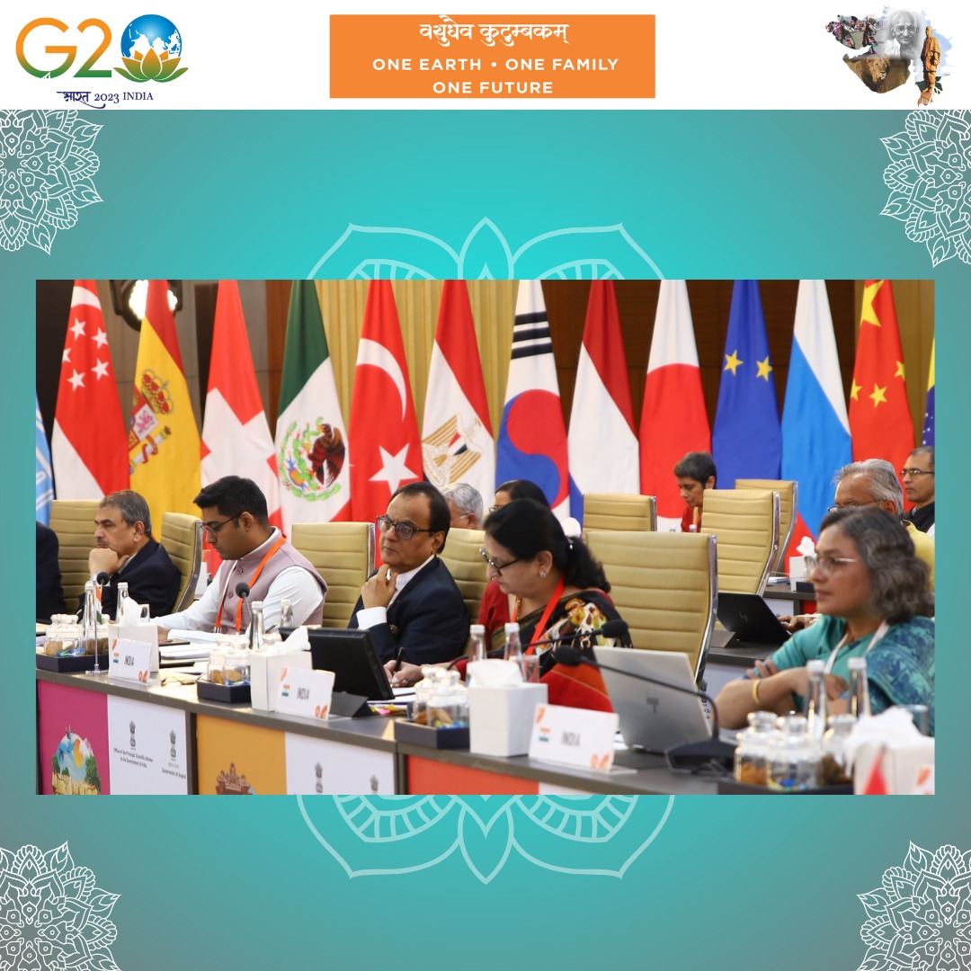 Snippets from Session 2 on ‘Synergizing Global Efforts to Expand the Access to Scholarly Scientific Knowledge’ at the 2nd CSAR in Gandhinagar. #G20CSAR #G20Gujarat #G20India 

<a href="/narendramodi/">Narendra Modi</a> <a href="/PMOIndia/">PMO India</a> <a href="/CMOGuj/">CMO Gujarat</a> <a href="/PrinSciAdvOff/">Office of Principal Scientific Adviser to the GoI</a> <a href="/PrinSciAdvGoI/">Principal Scientific Adviser, Govt. of India</a> <a href="/G20_CSAR/">G20-Chief Science Advisers Roundtable (G20-CSAR)</a> <a href="/g20org/">G20 South Africa</a> <a href="/InfoGujarat/">Gujarat Information</a> <a href="/PIB_India/">PIB India</a>
