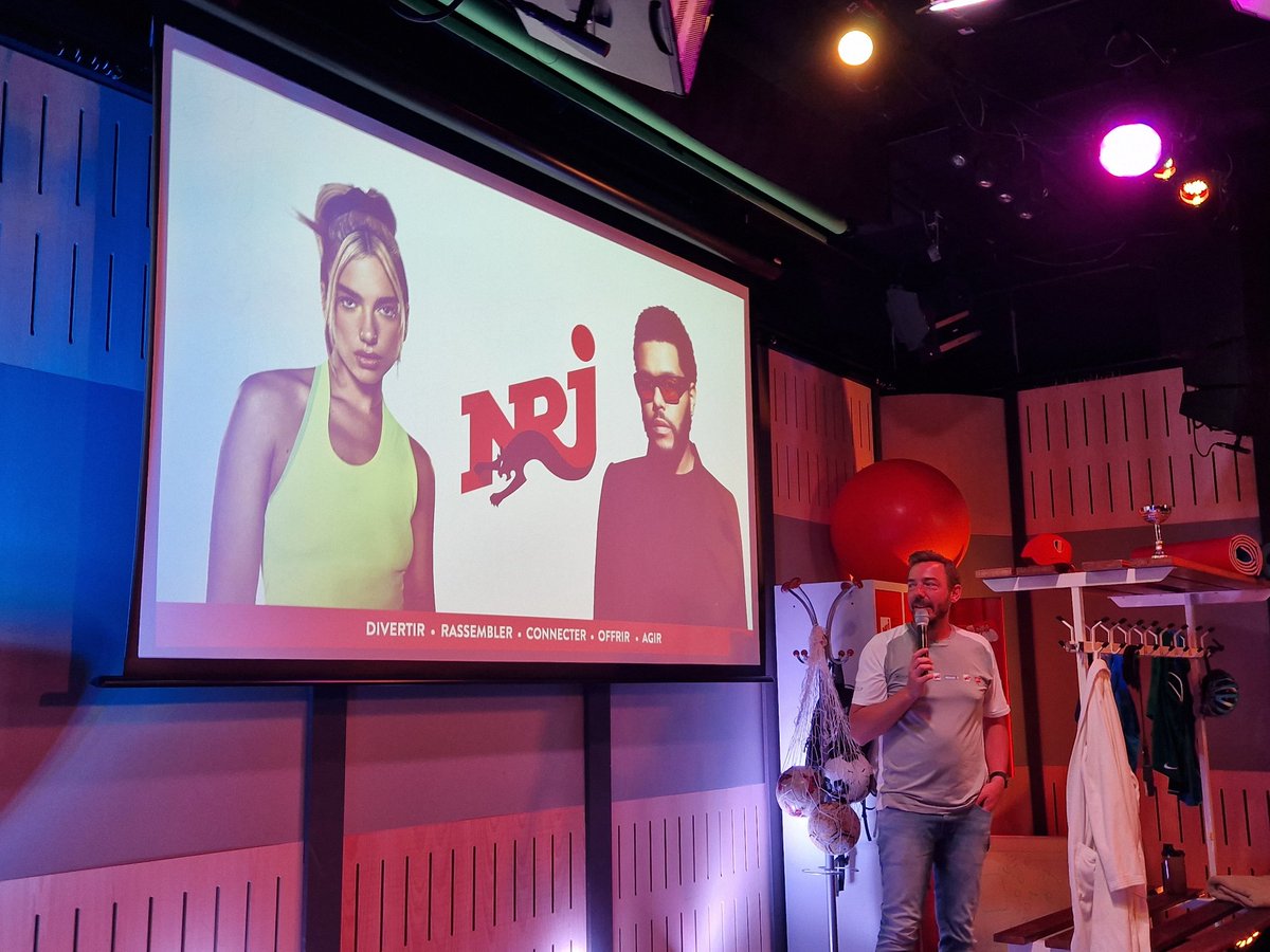 Vdsgreg's tweet photo. Divertir, rassembler, connecter offrir et agir sont les 5 mots clés de cette rentrée pour @NRJBelgique. https://t.co/yI6vNVqnDm