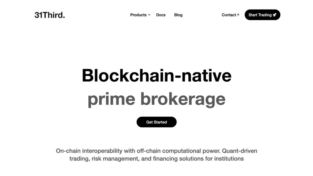 31ThirdProtocol's tweet photo. 🚀 Exciting news!!! 

You asked, and we listened, Our brand new website is live and ready to explore!!

💰 Explore unique features such as:

→Trading
→Portfolio Management
→Reporting
→Financing

All in one platform

Visit our new website: https://t.co/GfbzpbQwH9 
To get started

#DeFi
#OnChainSummer
#tradingcrypto