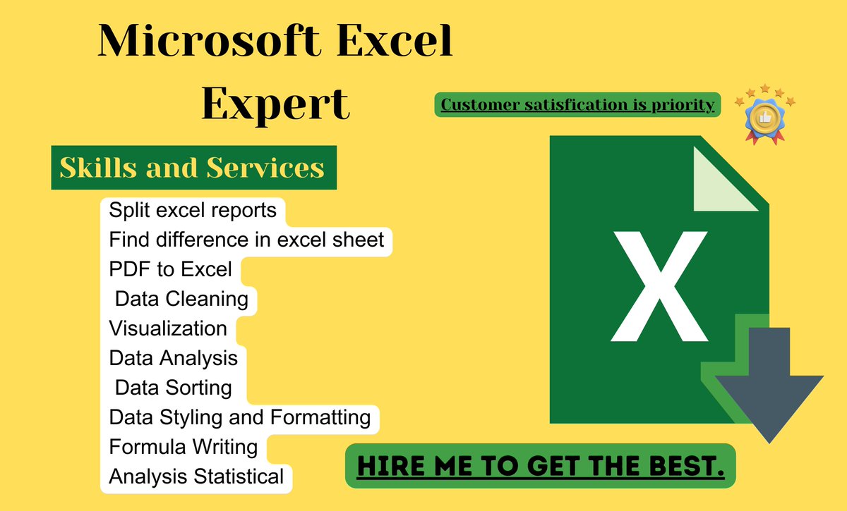 _babaraslam_'s tweet image. 🚀 Need help with data analysis, spreadsheets, or automating tasks? Look no further! 💼 I'm here to turn your Excel nightmares into streamlined solutions. Let's boost your productivity together! 💡 #ExcelWizard #DataAnalysis #ProductivityGains