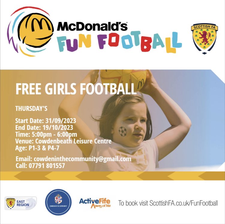 👧FREE FOOTBALL FOR GIRLS⚽️