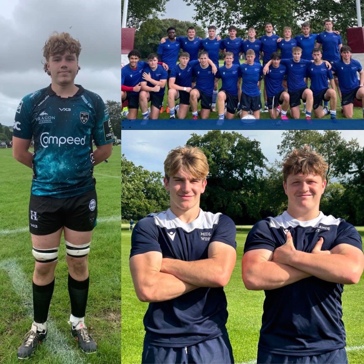 Great work from these guys on the weekend. 
Ned and Rory for <a href="/midsrugbyacad/">Midlands Rugby Academy</a> U18
Tom and Henry for <a href="/midsrugbyacad/">Midlands Rugby Academy</a> U17
And Maddoc for <a href="/Dragons_Academy/">Dragons Academy</a> U18