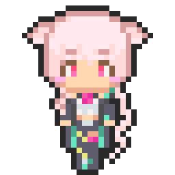 「WIP。午後の進捗#どっとライブドット絵部  」|かる〜🌹🍋のイラスト
