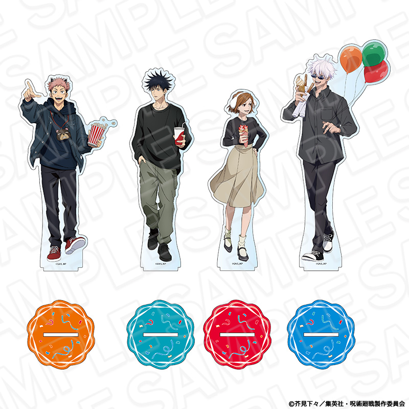 呪術廻戦×よみうりランド】 一部コラボグッズ『カンバッジ』・『デカ
