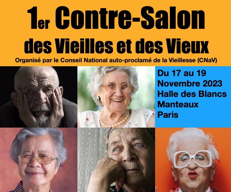 Je n'ai pas besoin d'expert, de porte-parole de thinktank pour s'exprimer en mon nom !
Non, je peux dire comment je veux vivre et vieillir.
Je suis un vieux émancipé
Je suis un vieux conscient
Je suis un vieux gay, séropo et je n'ai besoin de personne pour parler à ma place.
CNaV