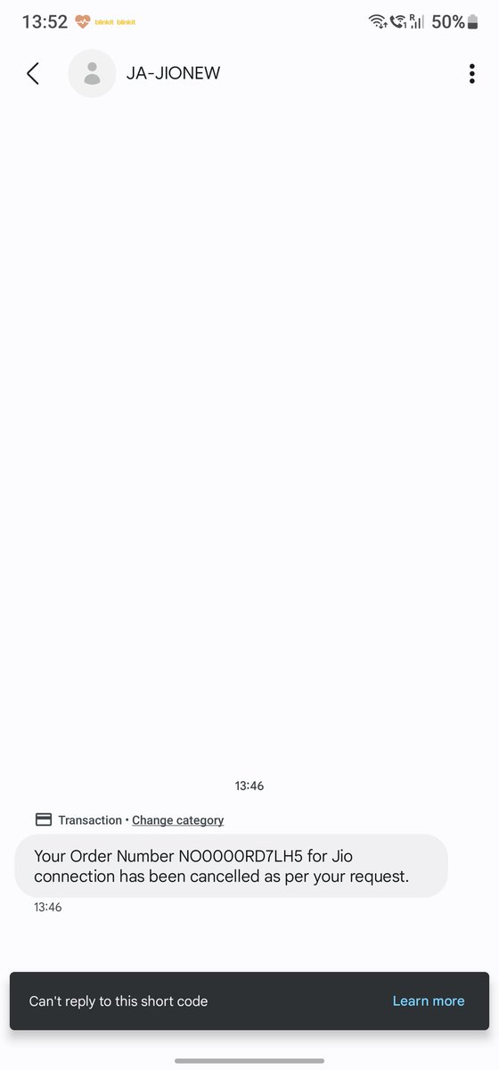 jaskaran1807's tweet photo. @JioCare Wow! Such an amazing job "resolving" my issue. After 10 days of waiting after paying you in advance, apparently I requested a cancellation. What a pathetic service @JioCare 

Is this your resolution? https://t.co/7XGuxQyfDF