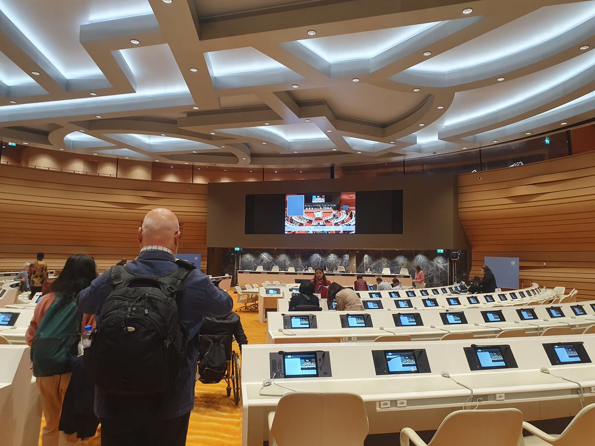 DisabilityWales's tweet photo. 🧵Today we are in Geneva to give evidence about the experiences of disabled people in Wales and the UK to the United Nations Committee on Disability Rights.

We are here as part of a coalition of Deaf and Disabled People's Organisations across the UK. #CRDP23 1/ https://t.co/CWk7TiWBD7