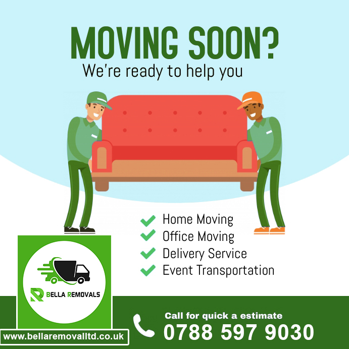 ltd_bella's tweet photo. https://t.co/bLE6RywjB1
Ready to move with ease? 📦 Choose Bella Removals for stress-free relocations in London! Contact us at 0788 597 9030 or visit our website: https://t.co/8APu6jv8KA #LondonMovers #BellaRemovals https://t.co/HiqwfhvMdG