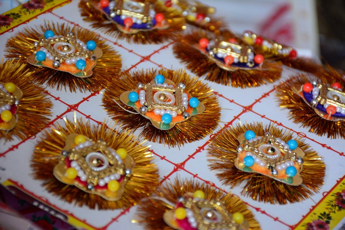 Women's hand made Rakhi's at isnapur patancheruvu Sangareddy. #rakhi #dwakara #womenempowerment #handmade #festival #festivecollection #sangareddy #patancheru #working #success #happy