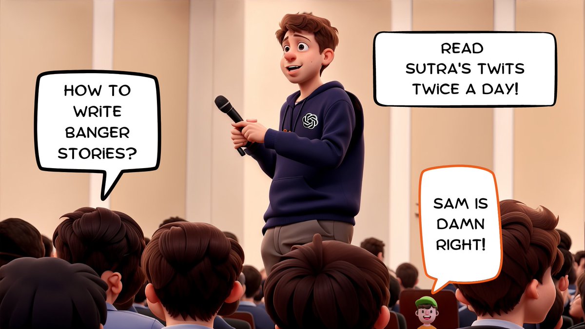 Make your stories interesting with ChatGPT

If you think you suck at telling stories, this trick is for you. 

Use the following prompt:

You are StoryGPT.  
Your job is to present my story in an interesting &amp; engaging manner. 
Keep the sentences short. 
Pack a punch with humor