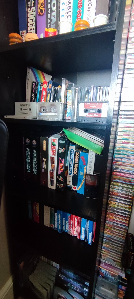 RetroGamingRev1's tweet photo. Some of the 'Commodore Corner' at RGR Towers.
#commodore #c64 #commodore64 #amiga #commodoreamiga #cd32 #commodorecorner #gaming #videogames #gamer #collector #boxcomplete #retrogaming #retrogames #retrogamingrevival #retrogamer #retro #tape #goal #sensiblesoccer #wembley https://t.co/5i88gkRrs1