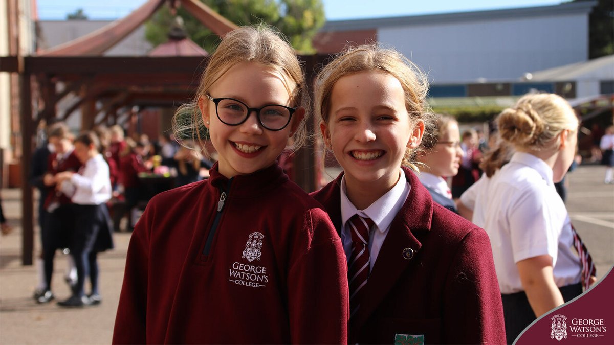 GWC_News's tweet photo. Big smiles for our first day back! 😀 We would like to welcome all our pupils &amp; staff returning to school 🤝 If you are new to the Watsonian community, a big hello to you! 👋 Here's to the 2023/2024 academic session - let's make it a brilliant one! 👏📚 #AimHigh https://t.co/GwFgysTZO1