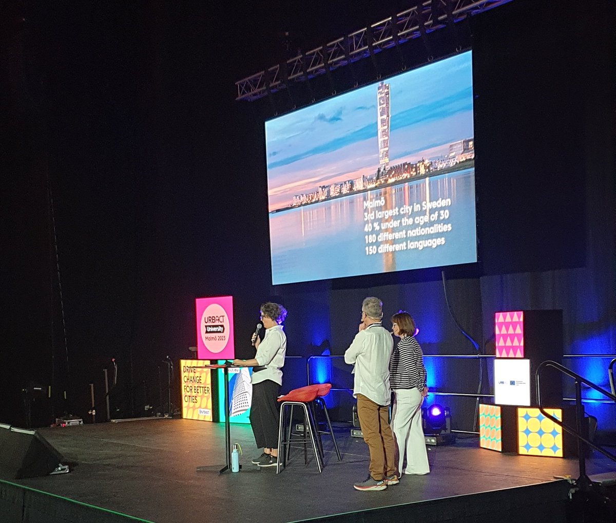 Happy to be back in #Malmö once again, this time at the <a href="/URBACT/">URBACT</a> Summer University as one of 460 local government professionals

We from the City of Munich are here with our 'Let's go Circular!' Project Partners Cluj, Corfu, Granada, Guimares, Lisbon, Malmö, Oulu, Riga, and Tirana